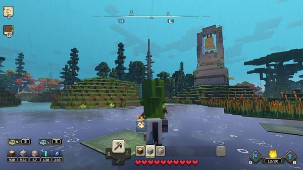 Игровой процесс Minecraft Legends