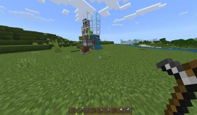 Оранжевый стиль инвентаря быстрого доступа