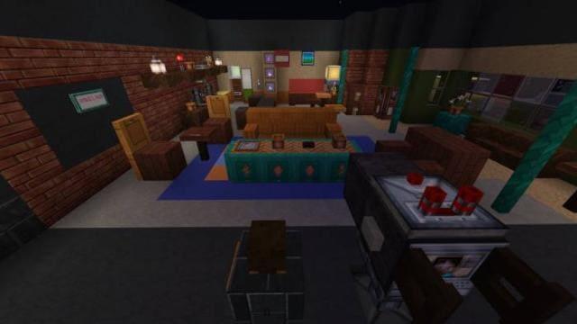 Центральная часть дома