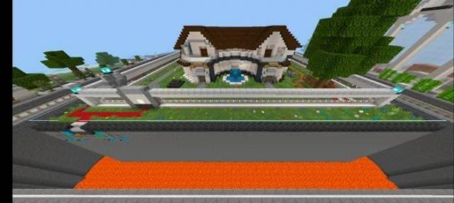 Передняя часть дома