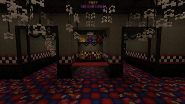 Интерьер кафе Фредди