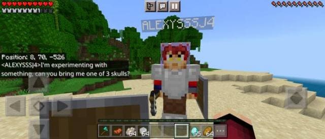 Общение с персонажем