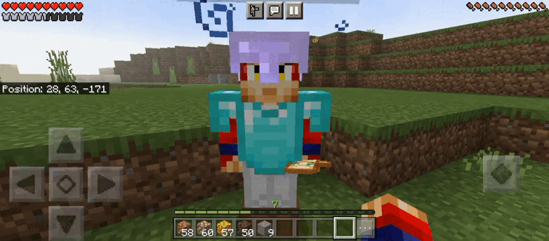 Показ инвентаря НПС