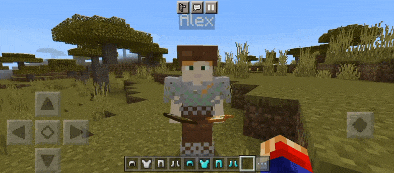 Одевание Брони на НПС