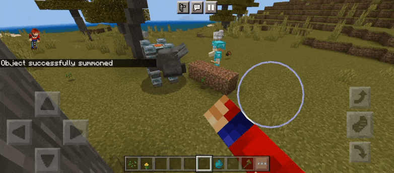 Битва персонажа с Разрушителем