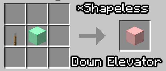 Лифт вниз крафт