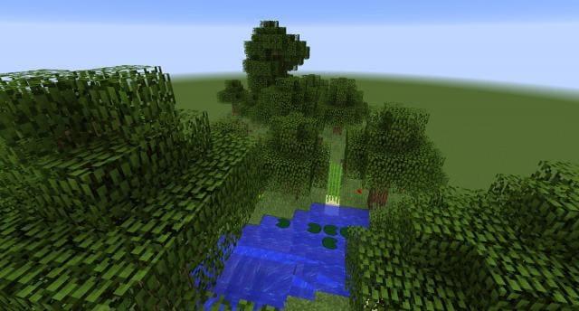 Небесный остров вид внутри 3