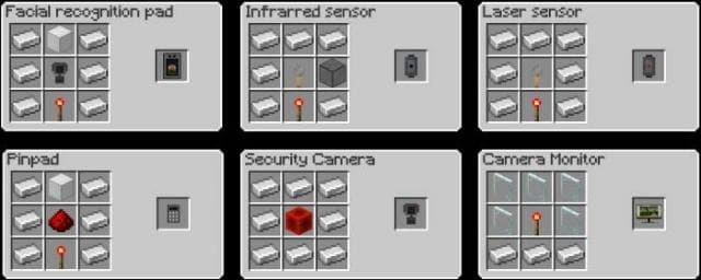 Рецепты крафта дополнения