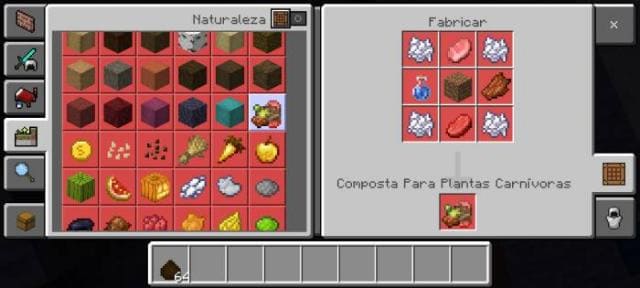 Крафт предмета из растения