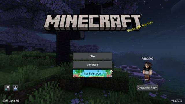 Темное превью меню