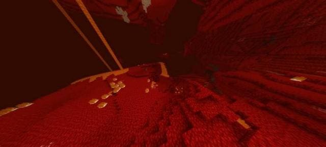 Багровый биом Нижнего Мира