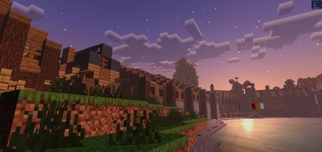 Скриншот заката