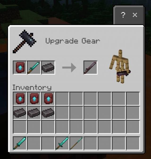 Получение оружия в Верстаке снаряжения