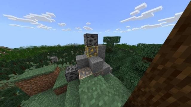 Маленькая минеральная жила