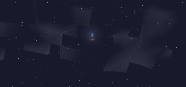 Темное ночное небо