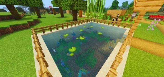 Вода в небольшом водоеме