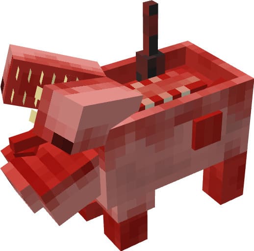 Зараженная свинья