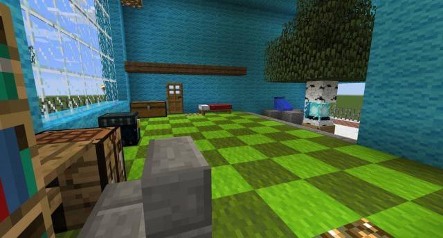 Синий дом вид внутри 5