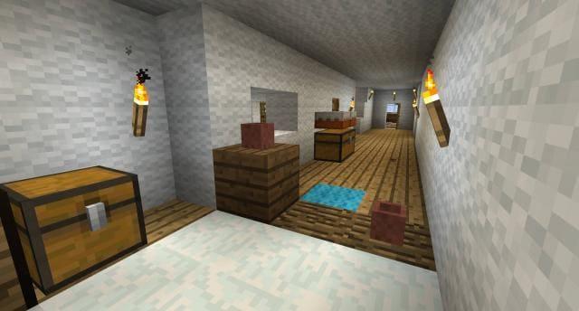 Синий дом вид внутри 2