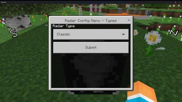 Классический режим блока радара