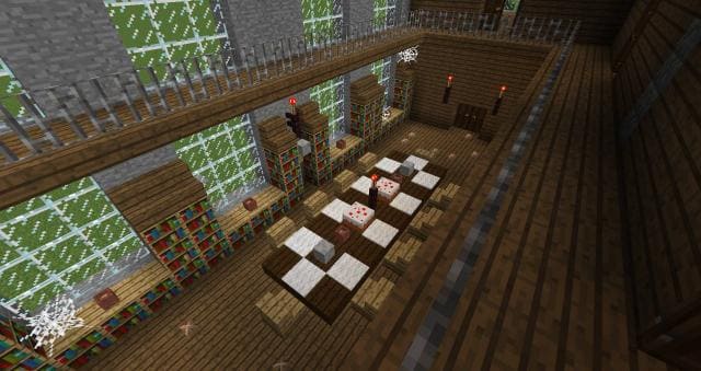 Замок-деревня вид внутри 5