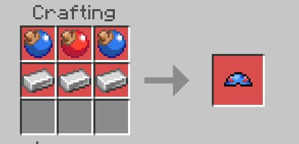 Верхняя часть покебола синяя