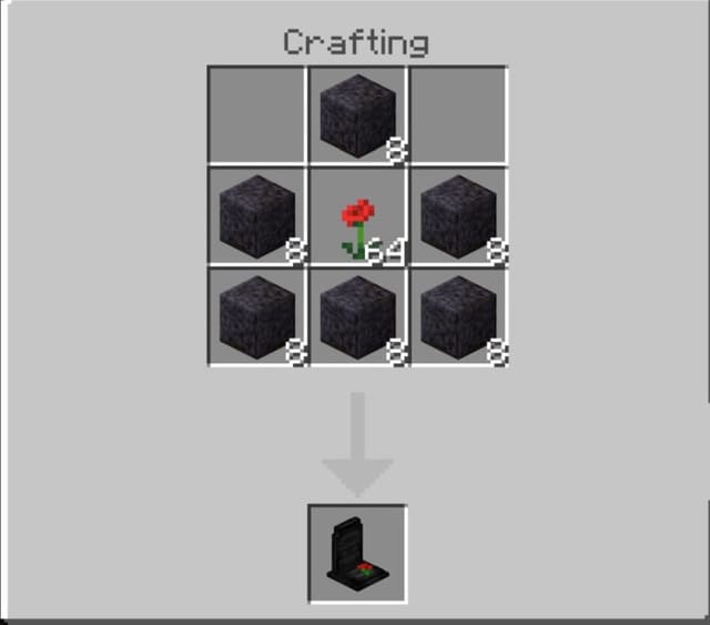 Крафт черной могилы