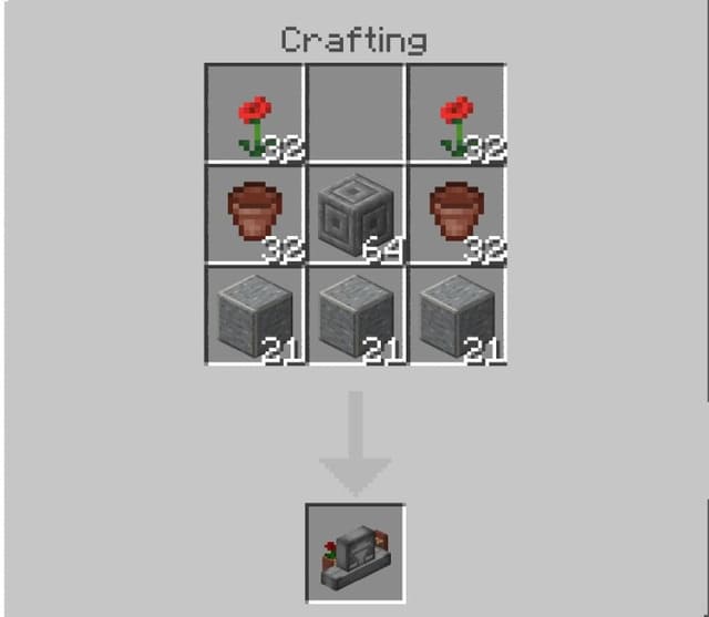 Крафт могилы с цветами