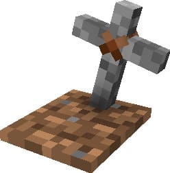 Могила с крестом