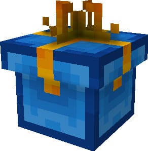 Синий подарок