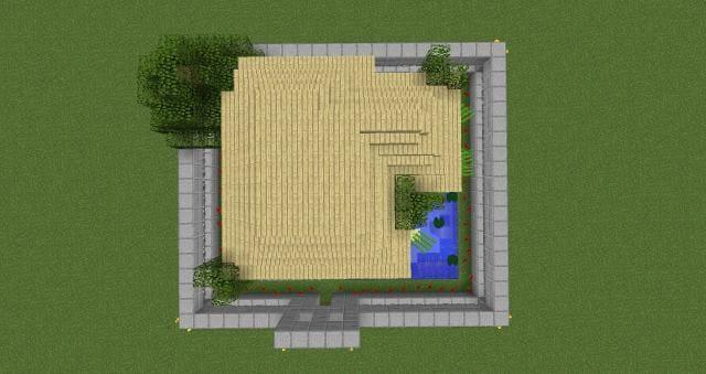 Мини-база вид сверху