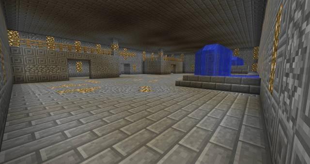 Защищенная крепость вид внутри 2