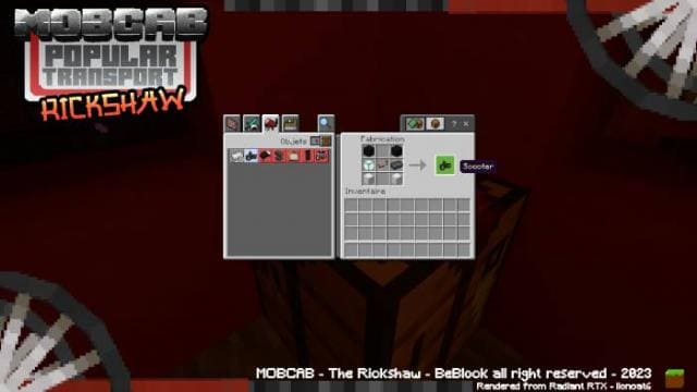 Крафт повозки со Скутером