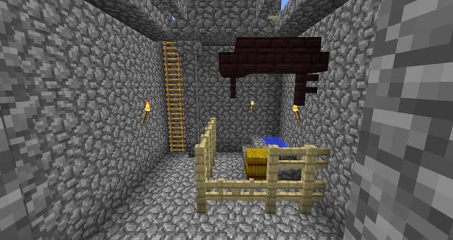 Угловая башня вид внутри