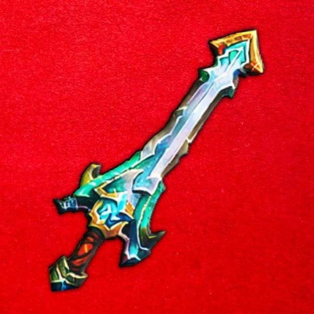 Голубоватый меч