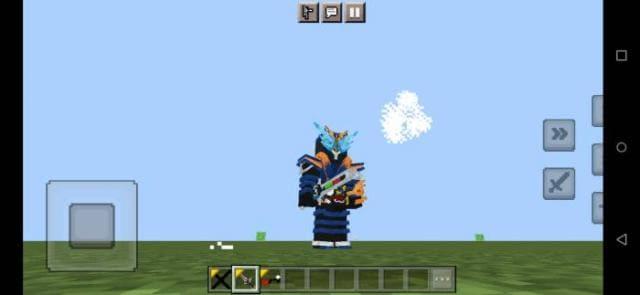 Персонаж в форме робота