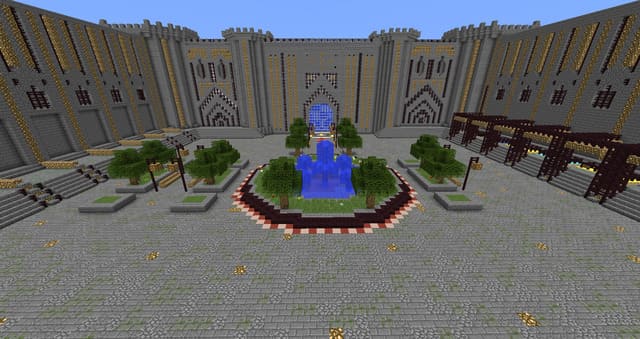 Компактная крепость вид внутри 2