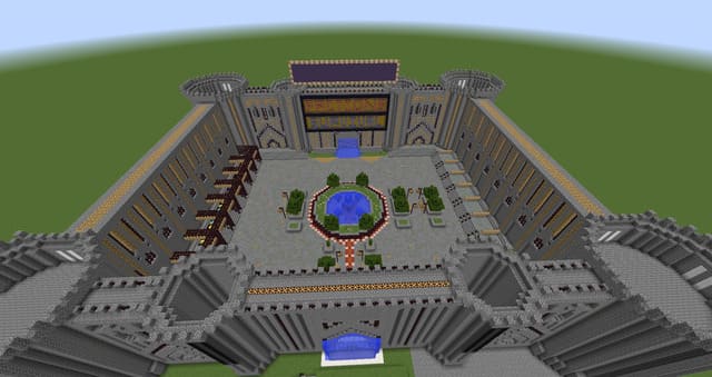 Компактная крепость вид спереди