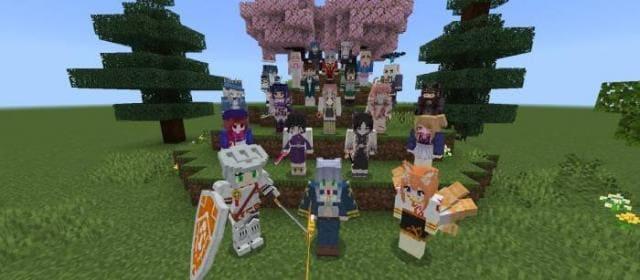 Разные девочки из аниме