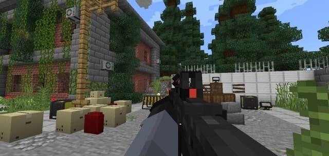 Игрок с огнестрельным оружием