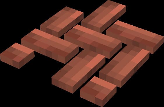 Кирпичные дорожные плиты