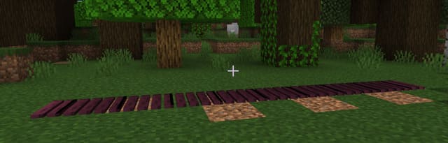 Деревянные дорожные плиты