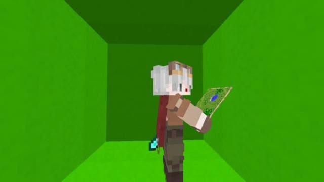 Карта в руке героя