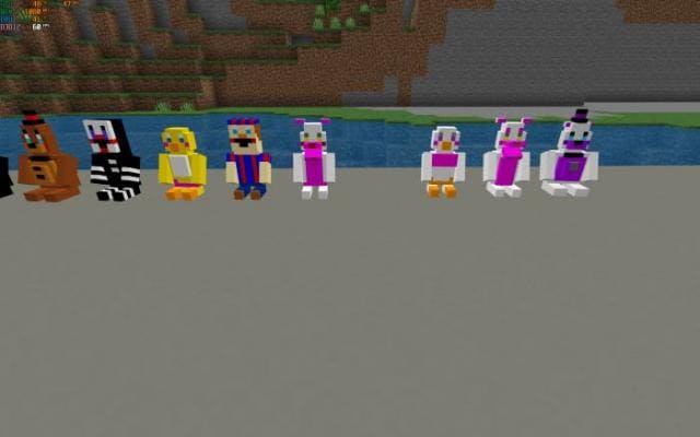 Сидящие аниматроники