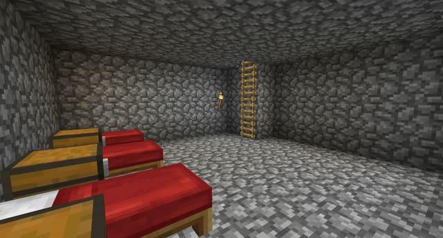 Средневековая башня вид внутри