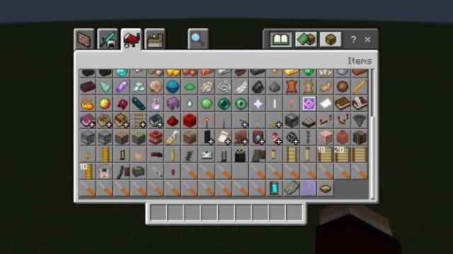 Предметы в инвентаре