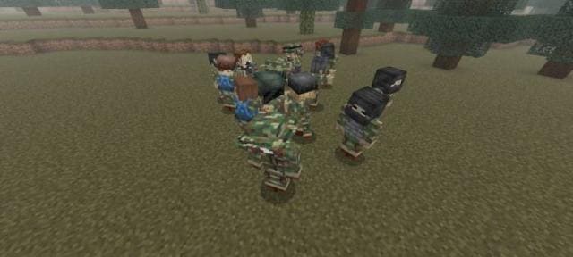 Зараженные жители в игре