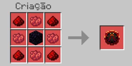 Щит из красного камня