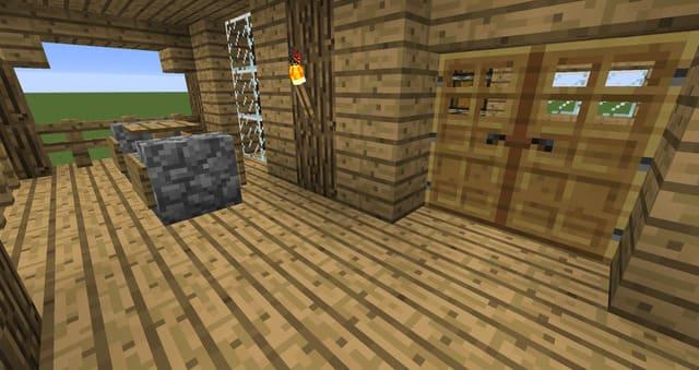 Маленькая хижина вид внутри