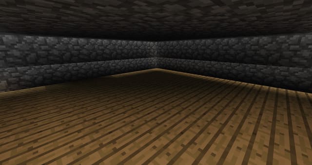 Маленькая хижина вид внутри 3